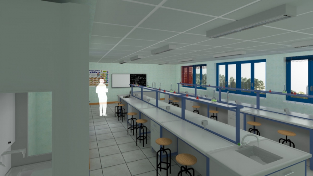 Laboratorio di chimica - Vista 4