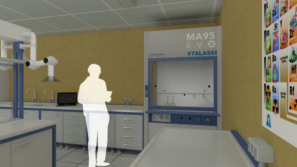 Laboratorio di chimica - Vista 2